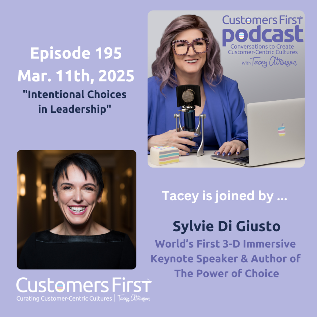 Tacey Atkinson and Sylvie Di Giusto on the Customers First Podcast